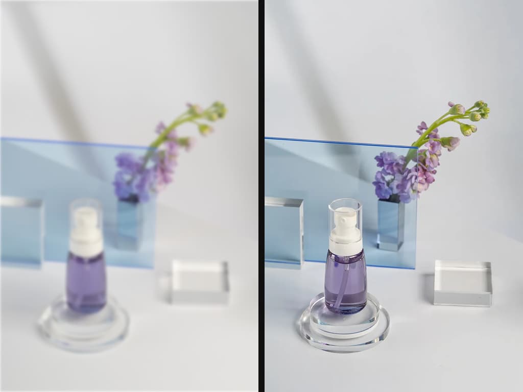 Unblur product images and fix blurry product photo example